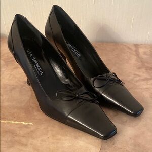Via Spiga Black Heels Medium Height Classic